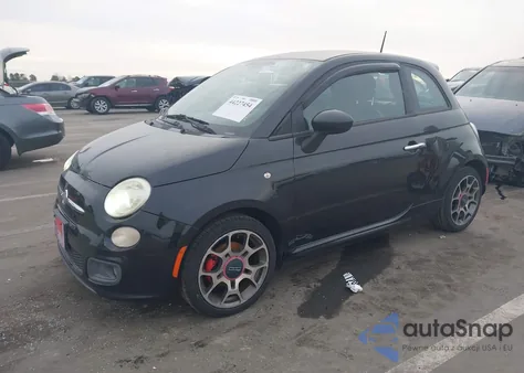 2012 Fiat 500 Sport from USA, damaged, VIN 3C3CFFBR9CT101933